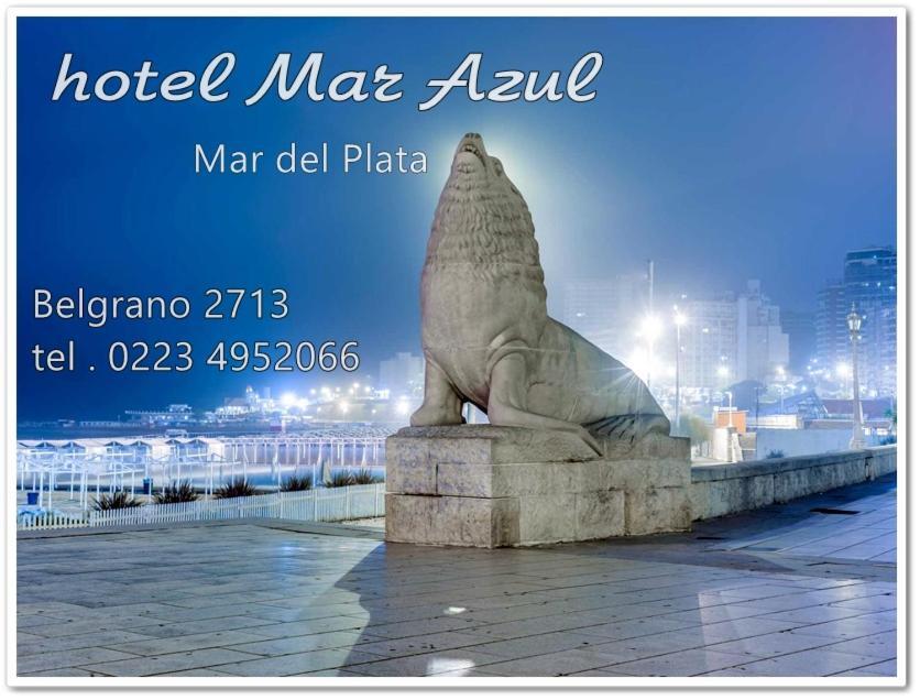 Hotel Mar Azul Mar del Plata Eksteriør billede